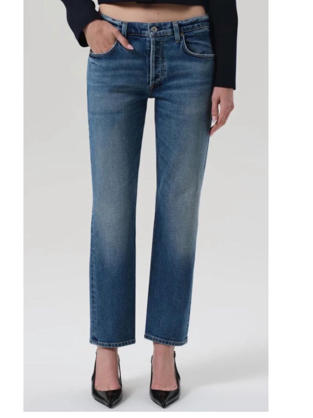 NWT CITIZENS OF HUMANITY anissa low rise jeans in alma wash Size 30